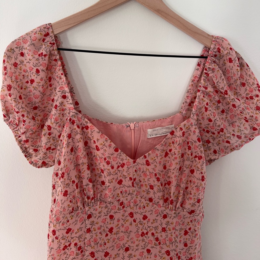 Urban Outfitters Pink Floral Dress